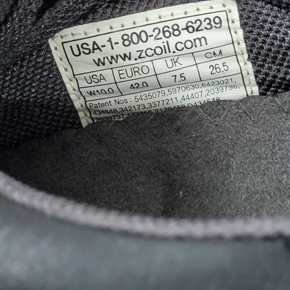 Z-COIL Women Taos Clogs Black Shoes Pain Relief Open Coil for Professionals - Picture 7 of 8